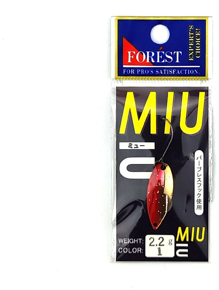 Блесна FOREST Forest Miu Standart 2.2g 1 шт 28 мм Forest 01 купить,NaN