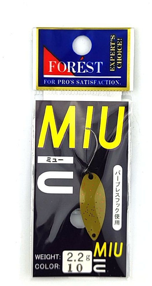 Блесна FOREST Forest Miu Standart 2.2g 1 шт 28 мм Forest 10 купить,NaN