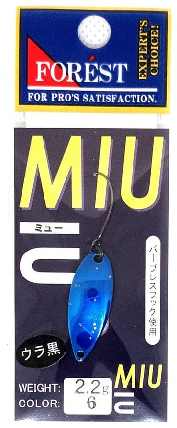 Блесна FOREST Forest Miu Standart 2.2g 1 шт 28 мм Forest 06 купить,NaN