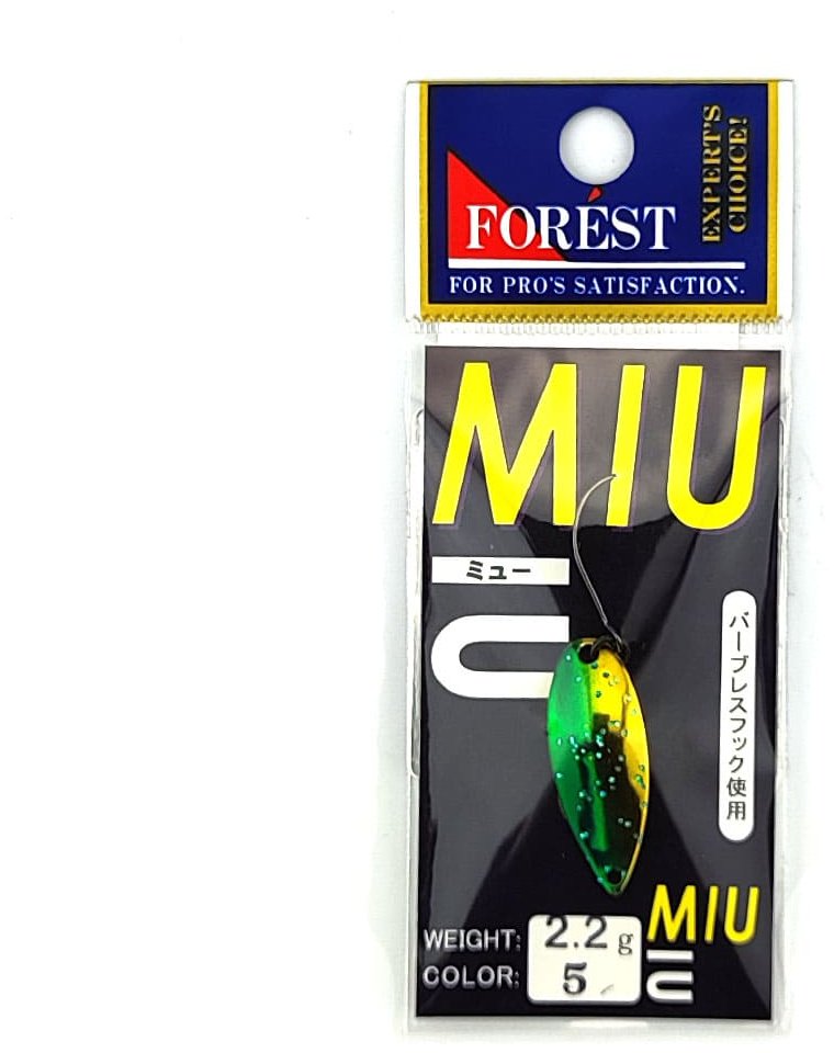 Блесна FOREST Forest Miu Standart 2.2g 1 шт 28 мм Forest 05 купить,NaN