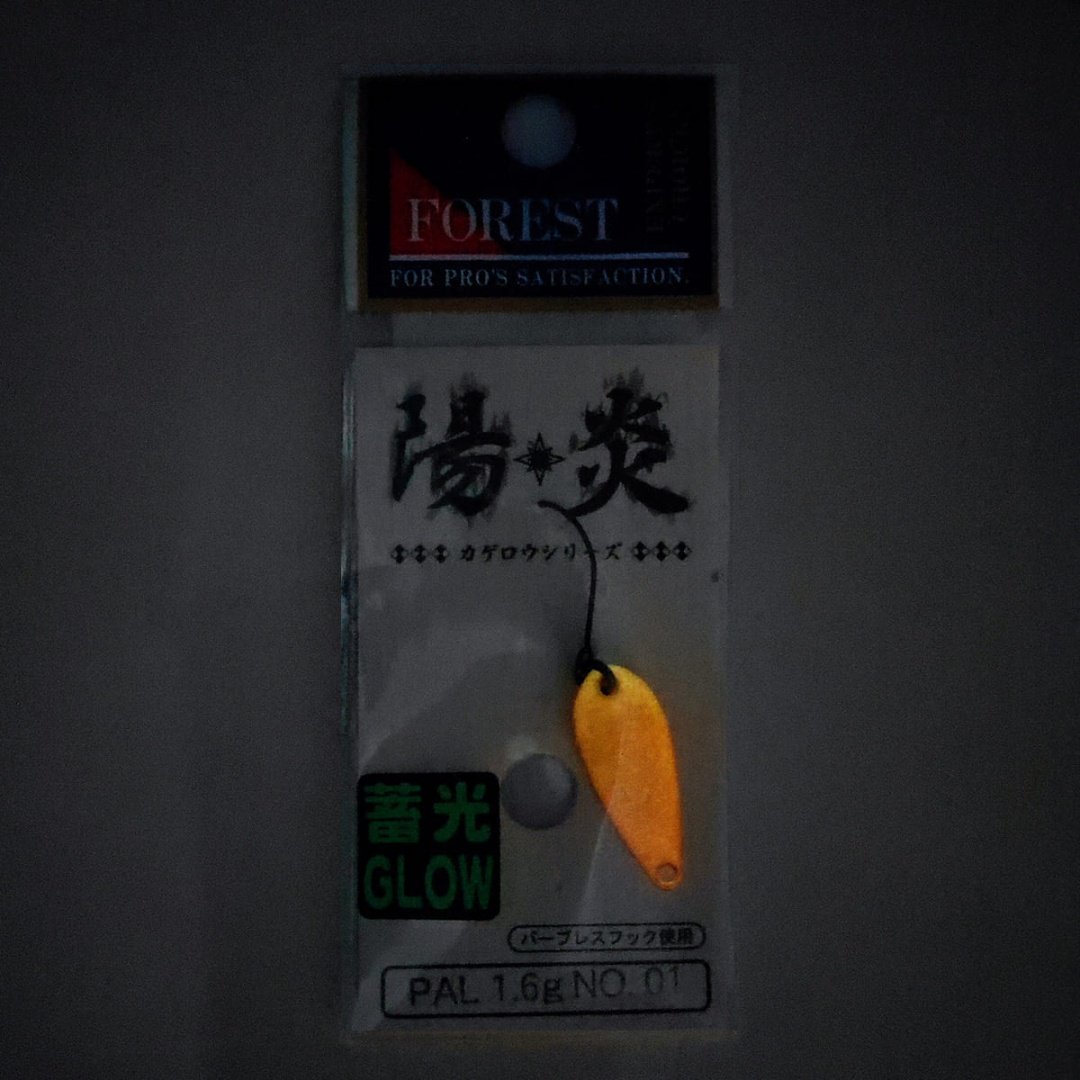 Блесна FOREST Forest Pal Kagerou series Glow 1.6g 1 шт 25 мм Red Glow купить,NaN