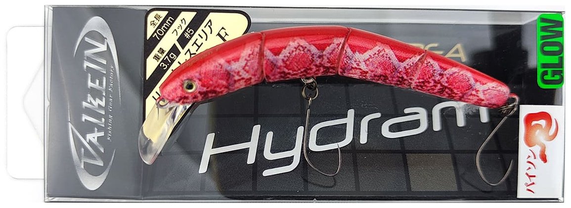 Воблер ValkeIN ValkeIN Hydram F# Limited, 70mm, 3.7g, Color C243, Python Red Glow 1 шт купить,NaN