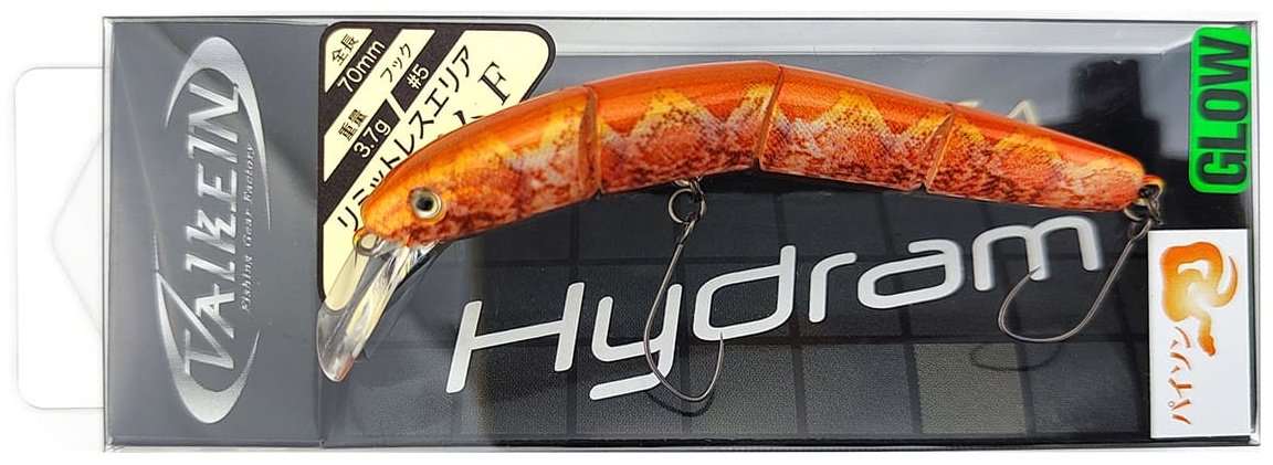Воблер ValkeIN ValkeIN Hydram F# Limited, 70mm, 3.7g, Color C242, Python Orange Glow 1 шт купить,NaN