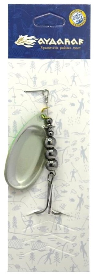 Блесна Айдхар BD Spinner, Size №5 1 шт 75 мм 002 Fire Lime купить,NaN