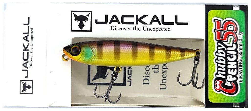 Воблер Jackall Jackall Chubby Pencil 55 F, 3.1g, Color Noike Gill 1 шт купить,NaN
