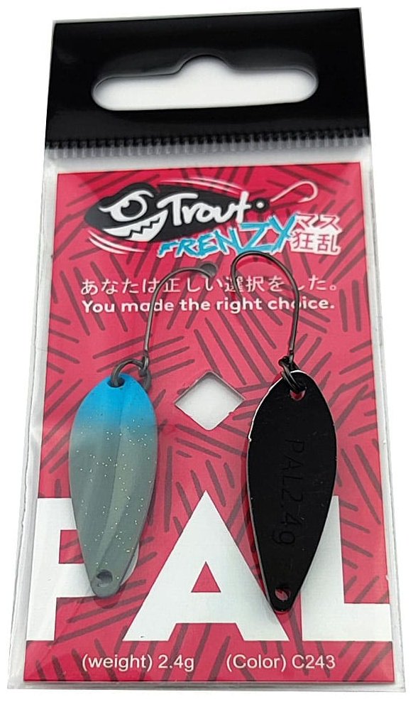 Блесна Trout Frenzy Trout Frenzy Pal 2.4gr 1 шт 30 мм C243 купить,NaN