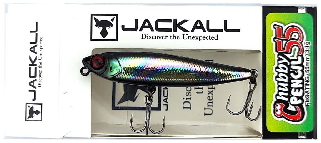 Воблер Jackall Jackall Chubby Pencil 55 F, 3.1g, Color UL Tamamushi 1 шт купить,NaN