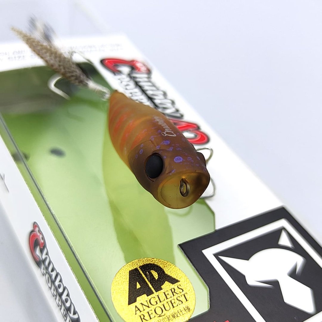 Воблер Jackall Jackall Chubby Popper 42F, 3.3g, Color Shimashima Cricket 1 шт купить,NaN