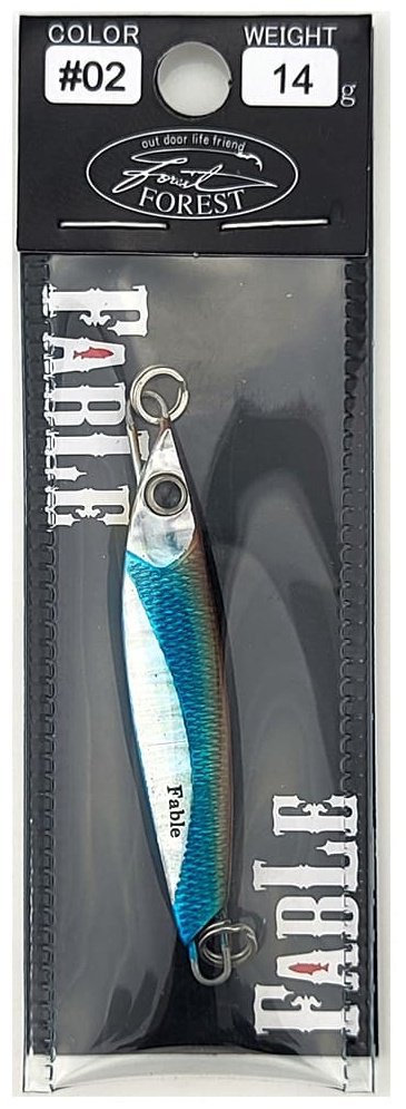 Блесна FOREST Пилькер Forest Fable 14g 1 шт 55 мм Smelt купить,NaN