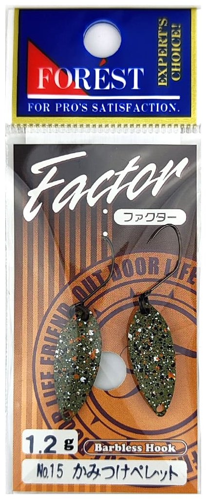 Блесна FOREST Forest Factor 1.2g 1 шт 23 мм Bite Pellet купить,NaN