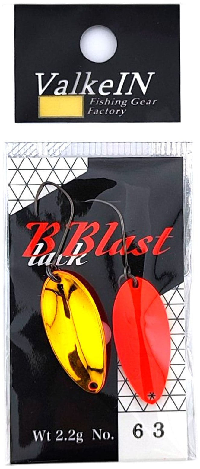 Блесна ValkeIN для форели Black Blast, 2.2g Color No.63 Orange Gold 1 шт 2.2 мм Color No.63 Orange Gold купить,NaN