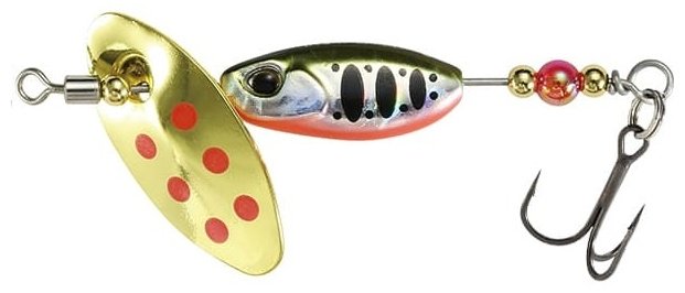 Блесна DUO Spearhead Ryuki Spinner 5.0g, 20mm, Color PJA4068, Yamame Red Belly 1 шт купить,NaN