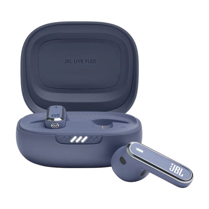 Наушники JBL Live Flex True Wireless In-Ear JBLLIVEFLEXBLU синие купить,NaN