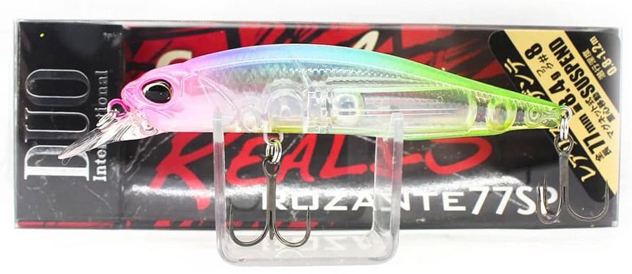 Воблер DUO Realis Rozante 77SP 1 шт 77 мм CTA0511 Rainbow Mirage купить,NaN