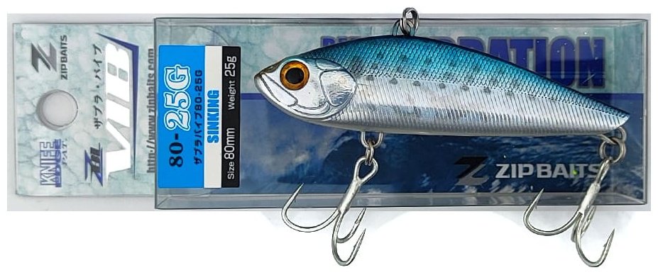 Воблер ZipBaits ZBL VIB 80, 1595.01.82 1 шт 80 мм 702, Konoshiro купить,NaN