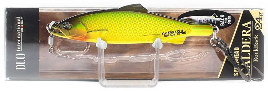 Блесна DUO Spearhead Caldera Rockback 85, Color ANA4094 Black Back Yamame/G 1 шт купить,NaN