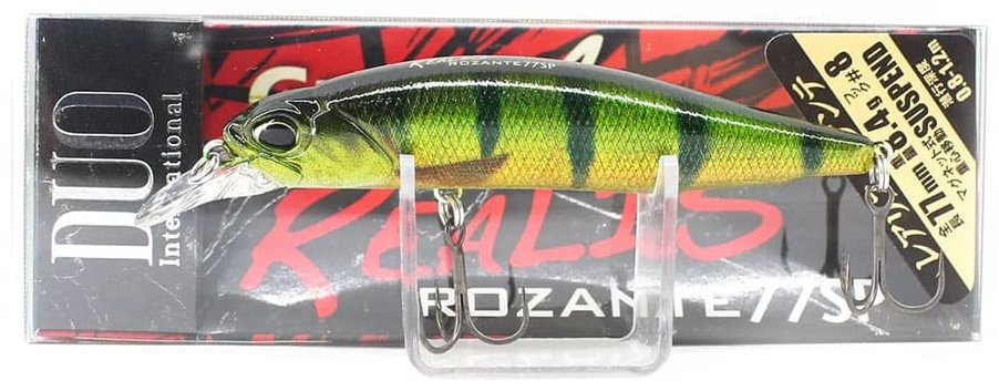 Воблер DUO Realis Rozante 77SP 1 шт 77 мм CCC3864 Perch ND купить,NaN