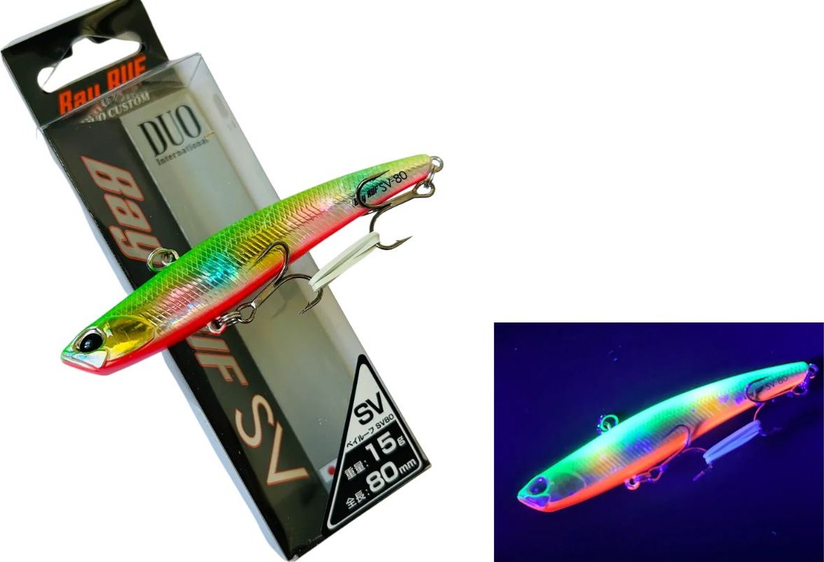 Воблер DUO Bay Ruf SV-80 1 шт 80 мм ADA3328, Green Back Candy купить,NaN