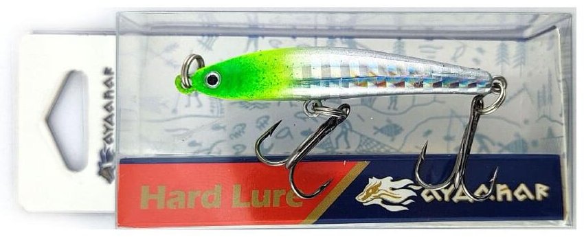 Воблер Айдахар Безлопастный минноу ZB-10137 1 шт 55 мм 02 Green Ghost купить,NaN