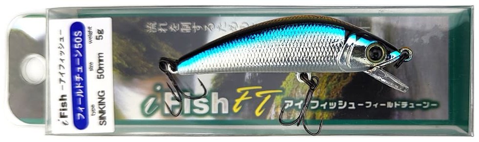 Воблер FOREST Forest iFish FT 50S 1 шт 50 мм Smelt купить,NaN