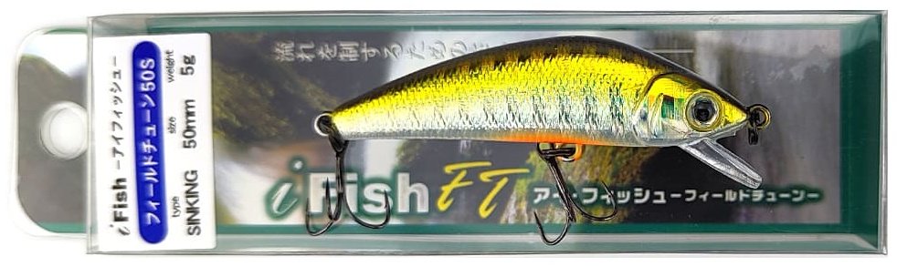 Воблер FOREST Forest iFish FT 50S 1 шт 50 мм Ugui купить,NaN