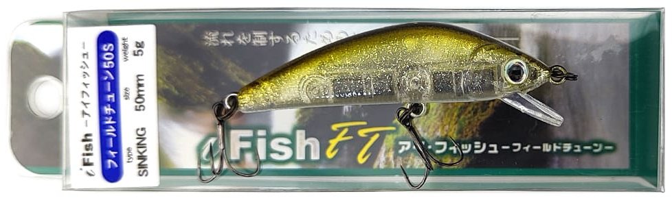 Воблер FOREST Forest iFish FT 50S 1 шт 50 мм Ginkan Smelt купить,NaN