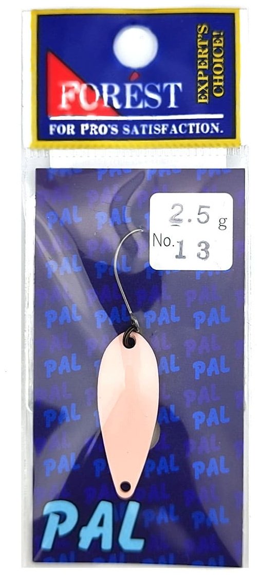 Блесна FOREST Forest Lure Pal 2.5g#, Color 13, Light Pink 1 шт купить,NaN