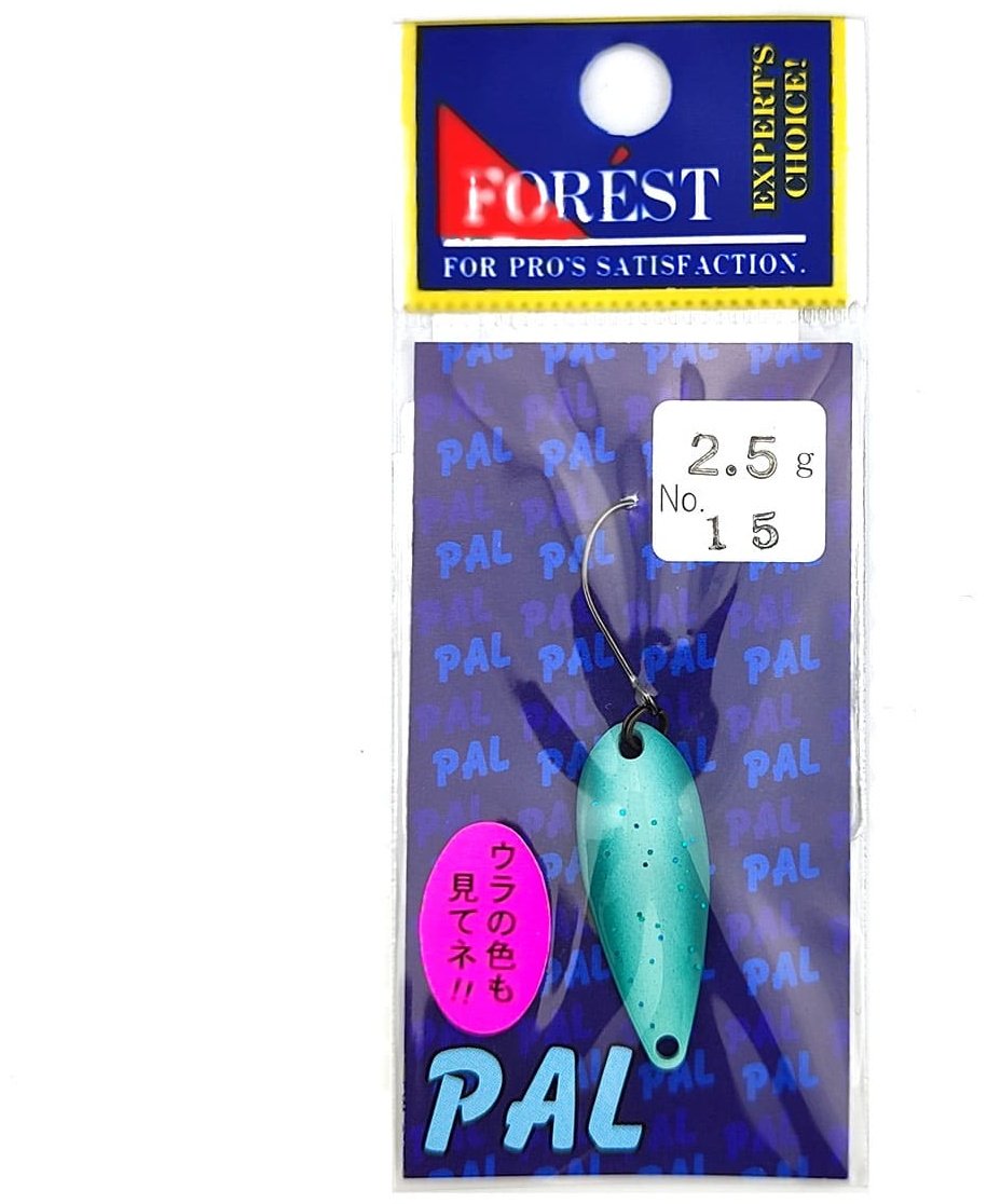 Блесна FOREST Forest Lure Pal 2.5g#, Color 15, Strike Blue 1 шт купить,NaN