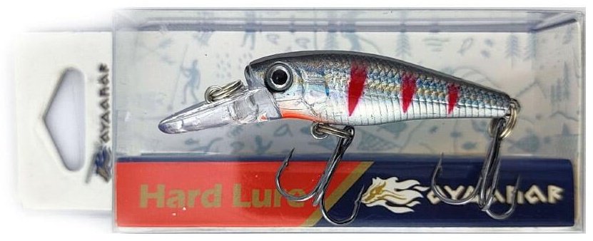 Воблер Айдахар ZB-10130 1 шт 60 мм 10 Silver Red Tiger купить,NaN