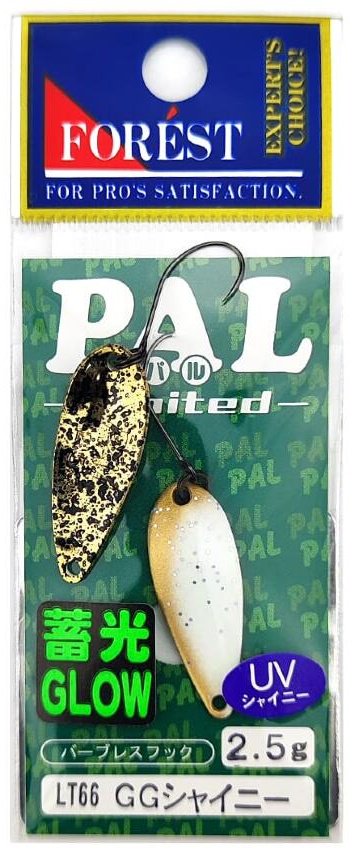 Блесна FOREST Pal Limited 2025 1 шт 30 мм LT66 GG Shiny Glow UV купить,NaN