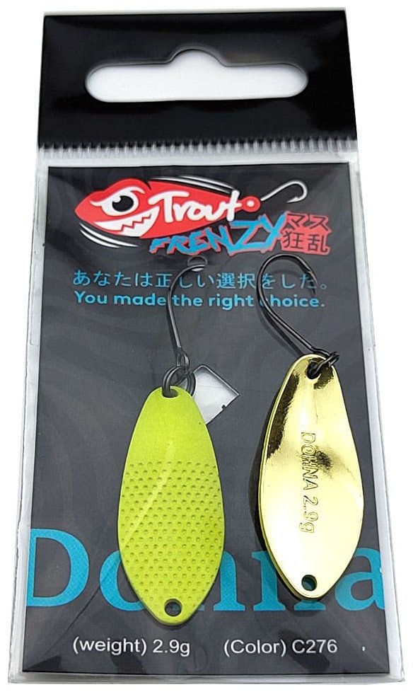 Блесна Trout Frenzy Trout Frenzy Dohna 2.9gr 1 шт 31 мм C276 купить,NaN
