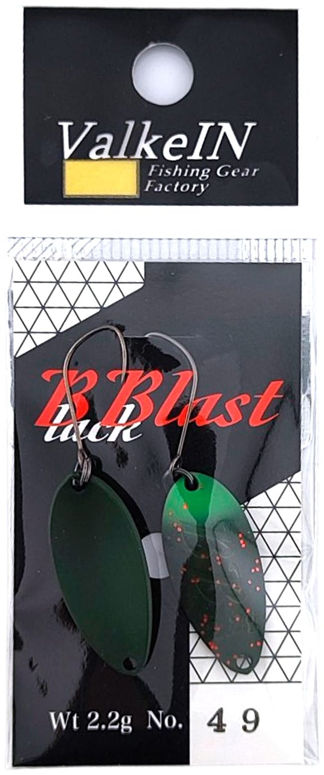 Блесна ValkeIN для форели Black Blast, 2.2g Color No.49 Turning Green 1 шт 2.2 мм Color No.49 Turning Green купить,NaN
