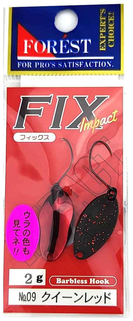 Блесна FOREST Forest Fix Impact 2g 1 шт 22 мм Queen Red купить,NaN