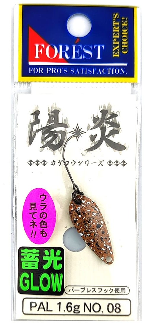 Блесна FOREST Forest Pal Kagerou series Glow 1.6g 1 шт 25 мм Sand Pellet Glow купить,NaN