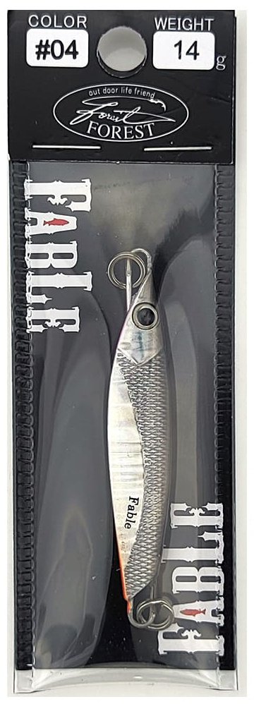 Блесна FOREST Пилькер Forest Fable 14g 1 шт 55 мм Kurogin UV купить,NaN