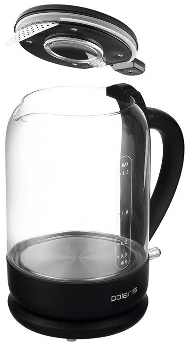 Электрочайник Polaris PWK 1753CGL 1,5л черный