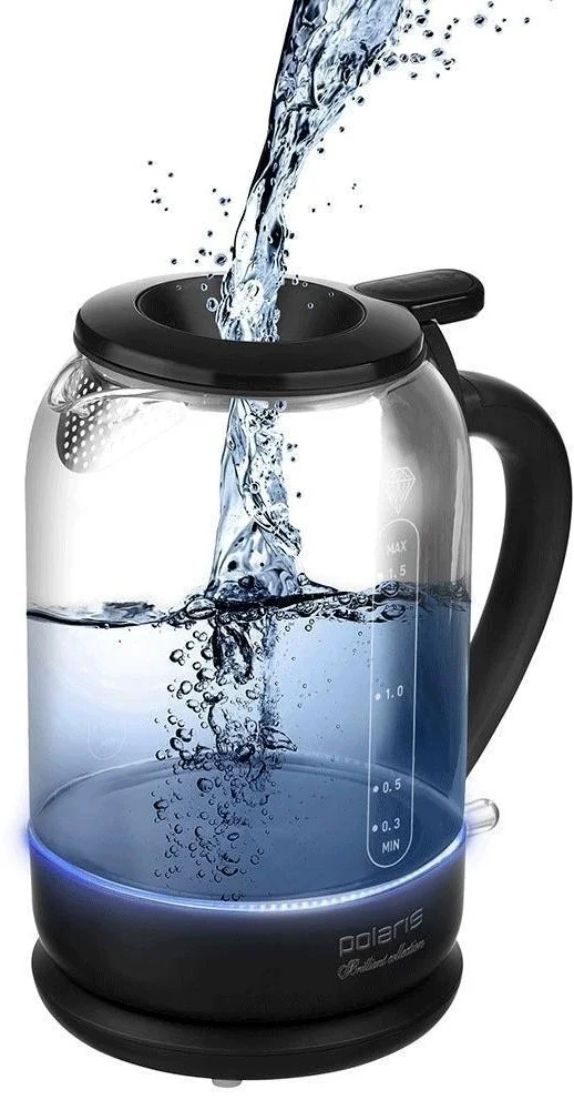 Электрочайник Polaris PWK 1753CGL 1,5л черный