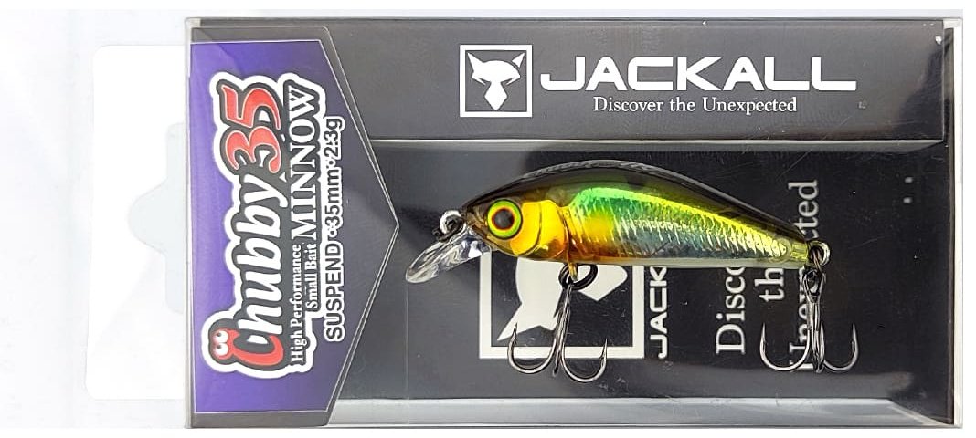 Воблер Jackall Jackall Chubby Minnow 35SP 35mm, 2.3g, Color NF Ayu 1 шт купить,NaN