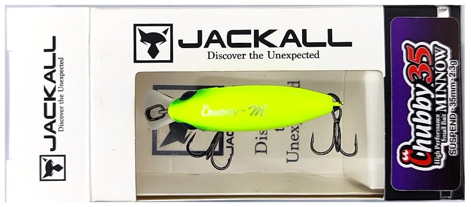 Воблер Jackall Jackall Chubby Minnow 35SP 35mm, 2.3g, Color Mat Chart 1 шт купить,NaN