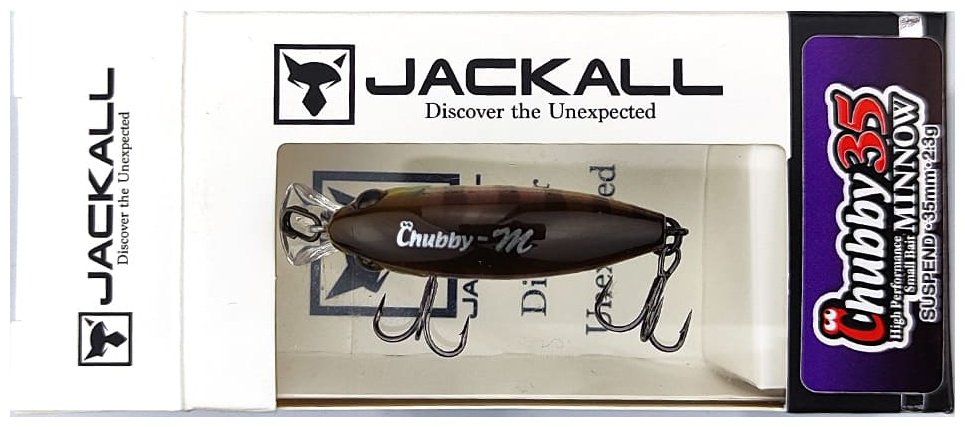 Воблер Jackall Jackall Chubby Minnow 35SP 35mm, 2.3g, Color Noike Gill 1 шт купить,NaN