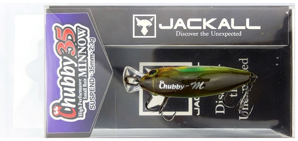 Воблер Jackall Jackall Chubby Minnow 35SP 35mm, 2.3g, Color NF Ayu 1 шт купить,NaN