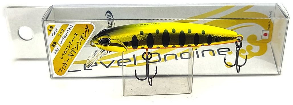 Воблер ValkeIN ValkeIN Figure Native Level Ondine Sinking#, 63mm, Color C235 Chart Gold Yamame OB 1 шт купить,NaN