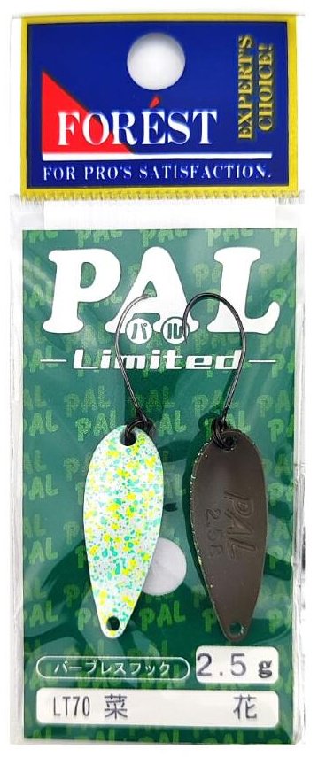 Блесна FOREST Pal Limited 2025 1 шт 30 мм LT70 Rape Blossoms купить,NaN