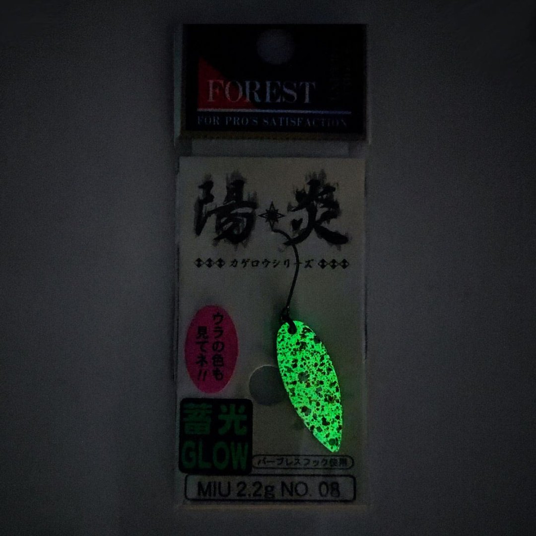 Блесна FOREST Forest Miu Kagerou series Glow 2.2g 1 шт 28 мм Sand Pellet Glow купить,NaN