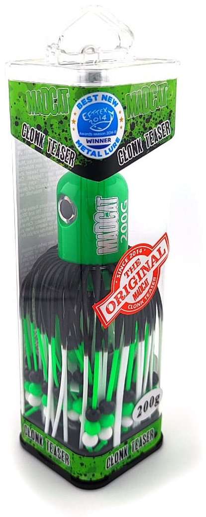Мягкая приманка Madcat Clonk Teaser The Original 200g, Green 1 шт купить,NaN