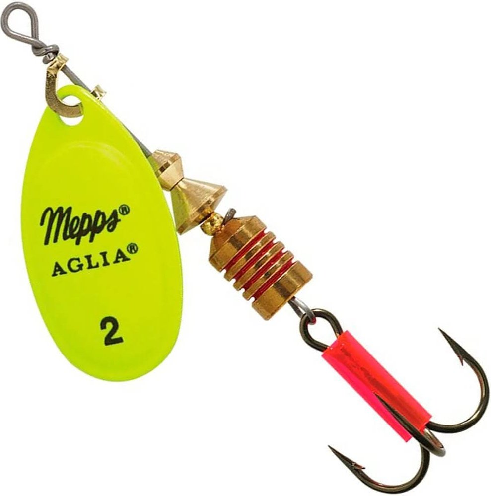 Блесна Mepps AGLIA №2# Блистер, 4.5г, Fluo Chartreus 1 шт купить,NaN