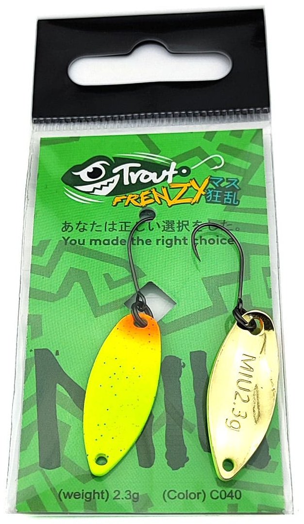 Блесна Trout Frenzy Trout Frenzy Miu 2.3gr 1 шт 29 мм C040 купить,NaN
