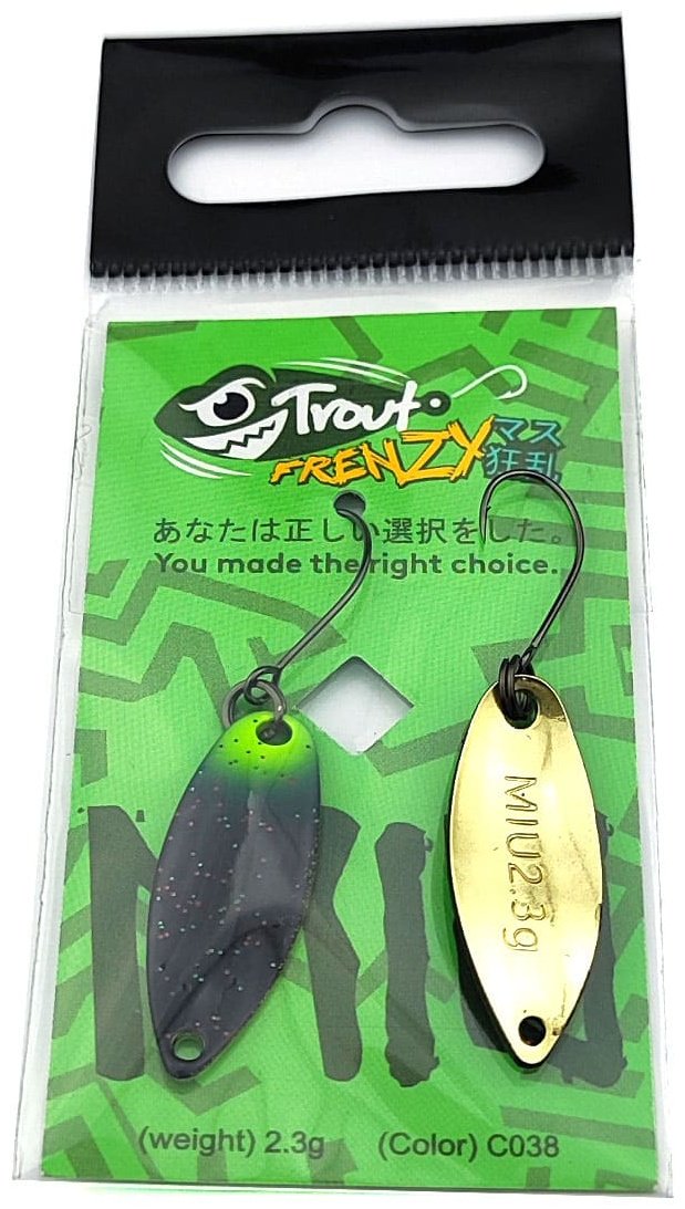 Блесна Trout Frenzy Trout Frenzy Miu 2.3gr 1 шт 29 мм C038 купить,NaN