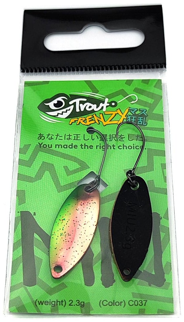 Блесна Trout Frenzy Trout Frenzy Miu 2.3gr 1 шт 29 мм C037 купить,NaN