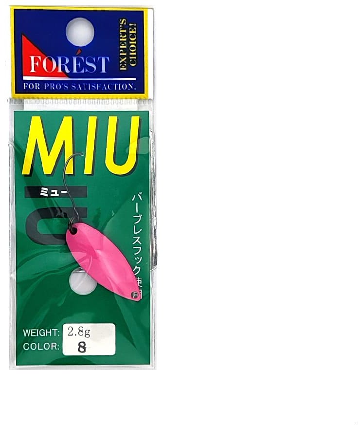 Блесна FOREST MIU 1 шт 29 мм 08 купить,3350